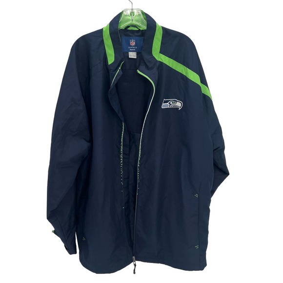 Seahawk Reebok NFL On Field men’s lightweight jacket - Picture 3 of 11
